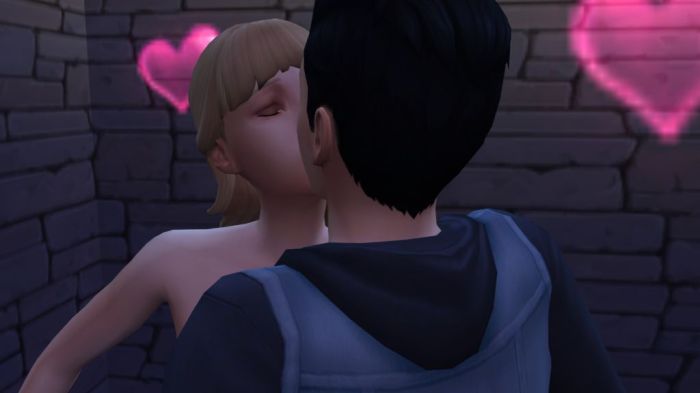First BB kiss!
